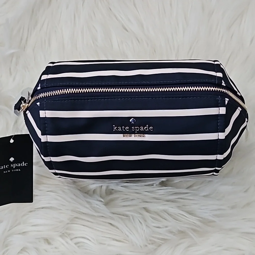 kate spade Chelsea the little better mari Nylon Cosmetic Case NWT